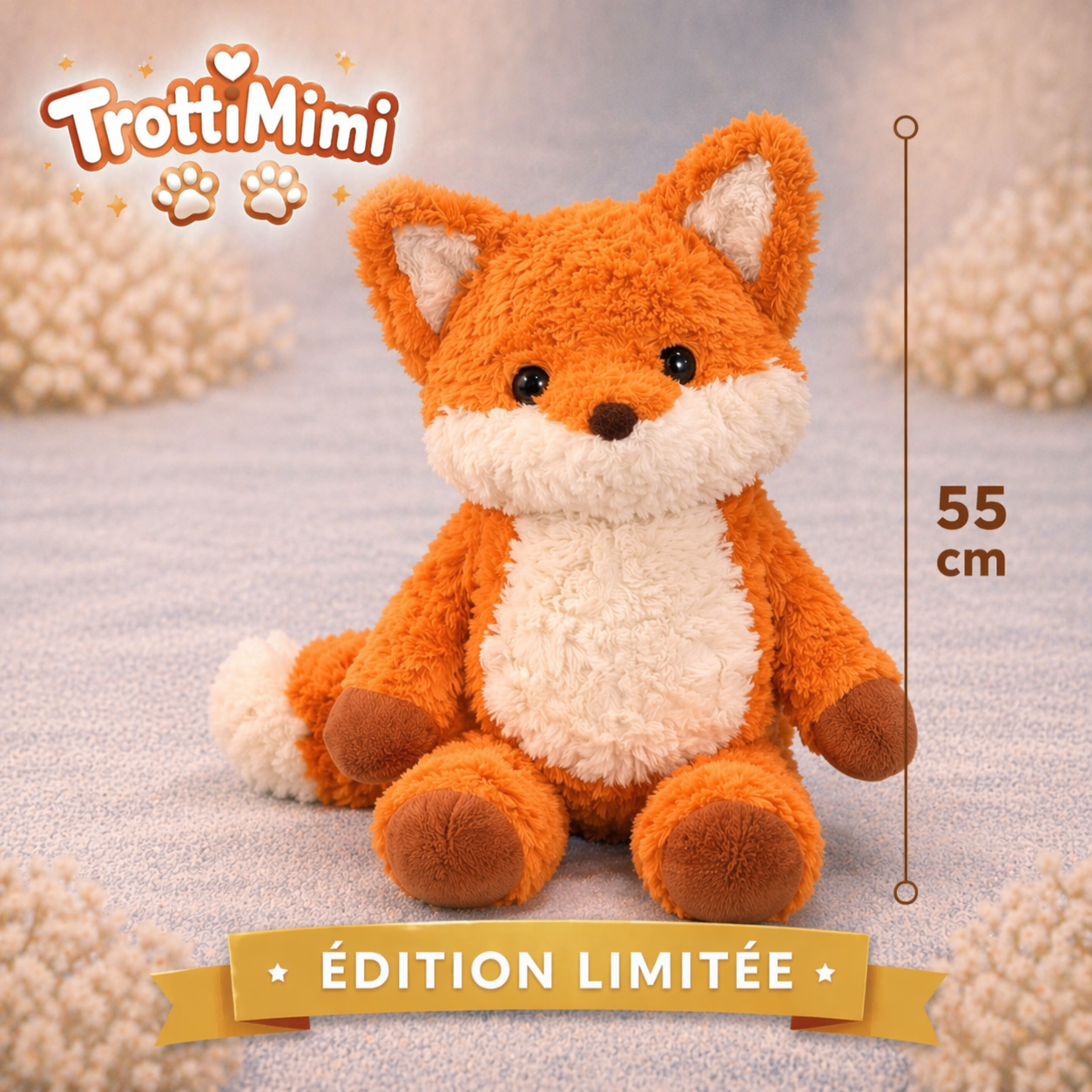 Panda Roux et Renard XL Edition Limitée - Trottimimi