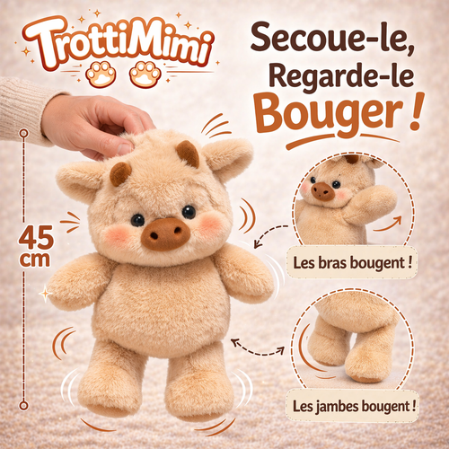 TrottiMimi® La Peluche Qui Court - Trottimimi