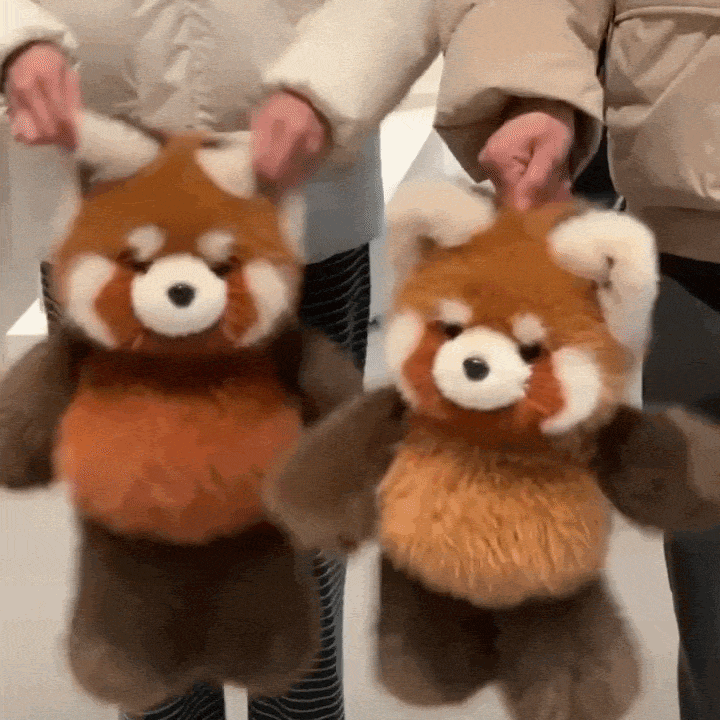 Panda Roux et Renard XL Edition Limitée - Trottimimi